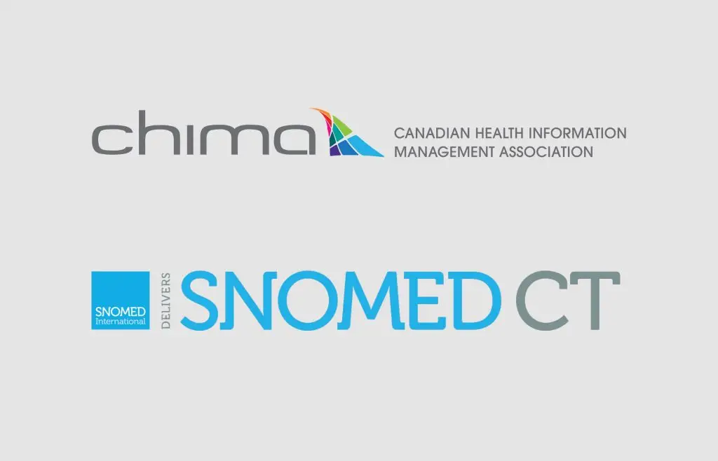 CHIMA and SNOMED International partnership banner