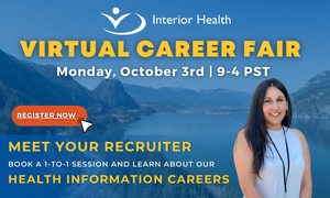 Interior Health virtual career fair – CHIMA