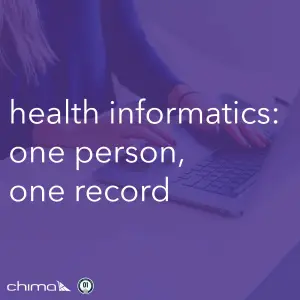 0208 Health Informatics: One Person, One Record