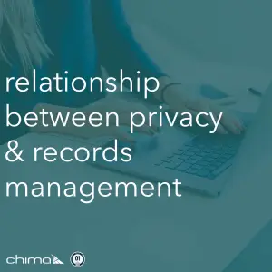 0213 Relationship between privacy & records management