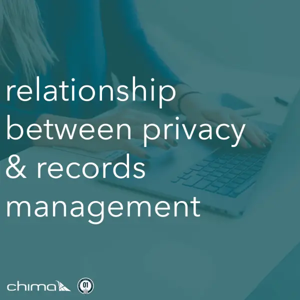 0213 Relationship between privacy & records management