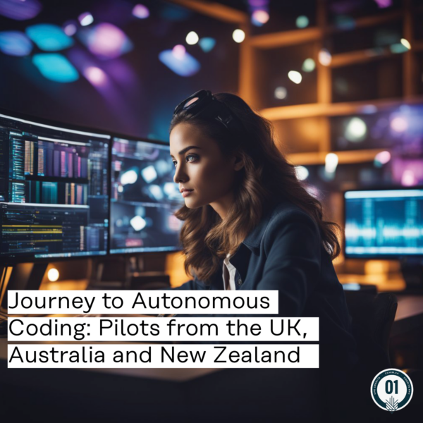 Journey to Autonomous Coding: Pilots from the UK, Australia and New Zealand